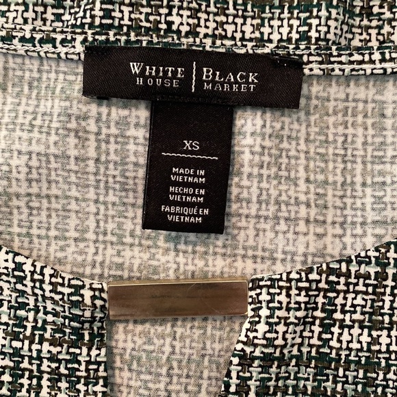 WHBM Sleeveless Plaid Shell - Picture 9 of 15